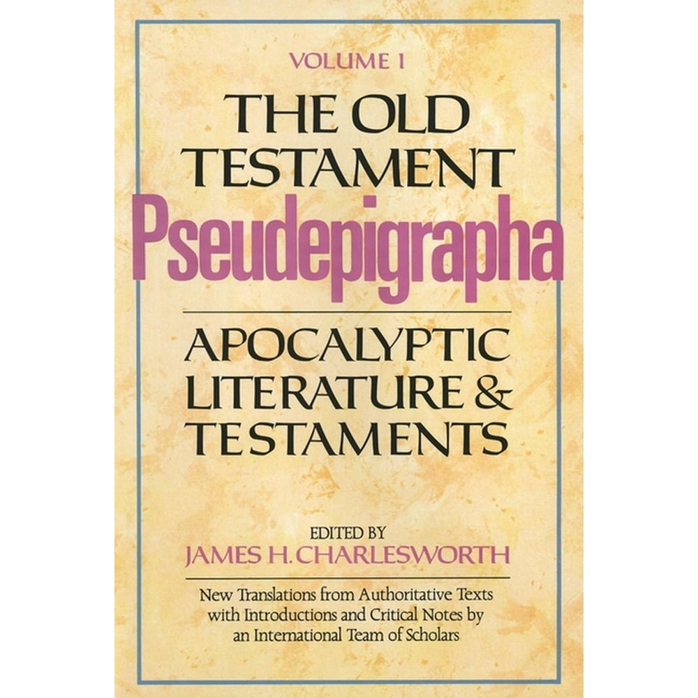 Anchor Bible Reference Library The Old Testament Pseudepigrapha