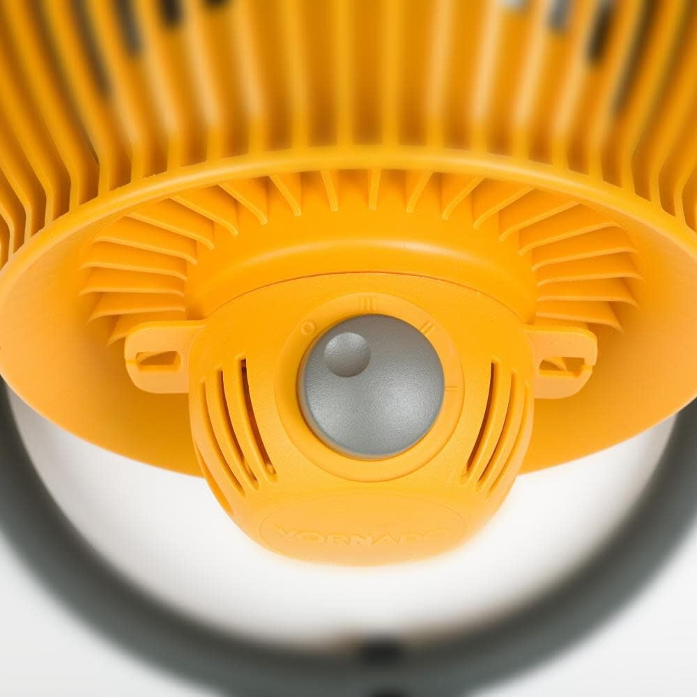Vornado 293 Large Heavy Duty Air Circulator Shop Fan, Yellow, 16 In.