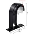 thumbnail image 2 of CHAO Paquete de 2 soportes para barra de cortina, soporte para barra de cortina para montaje en pared, soporte para montaje en techo, soporte para barra de cortina de aleación de zinc para dormitorio,, 2 of 5