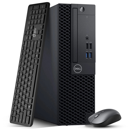 Restored Dell OptiPLex SFF Desktop Computer PC Intel Core i5-7500 7th Gen 16GB DDR4 RAM 256GB SSD Wireless Keyboard & Mouse Wi-Fi Home Office Desktop Computer Window 11 Pro (Refurbished)