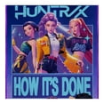 thumbnail image 3 of Toalla de playa Netflix Kpop Huntrix 70 cm x 140 cm morado, 3 of 4