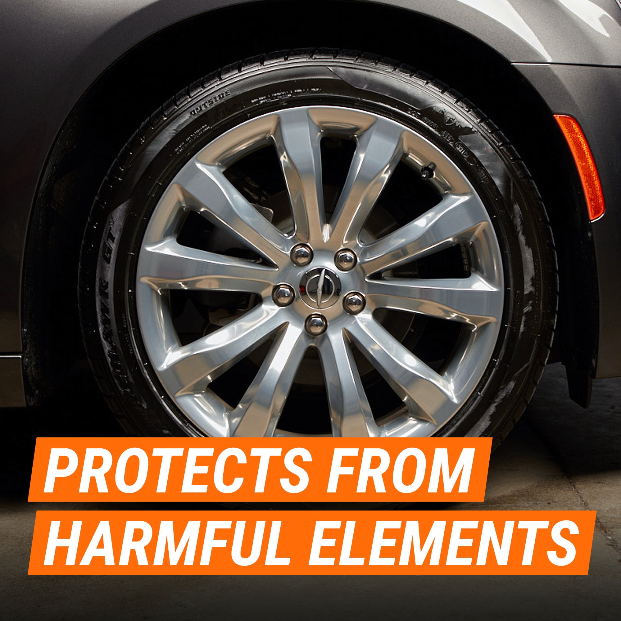 (2 pack) Armor All Extreme Tire Shine Spray for Car Detailing, 22 fl oz Bottle​