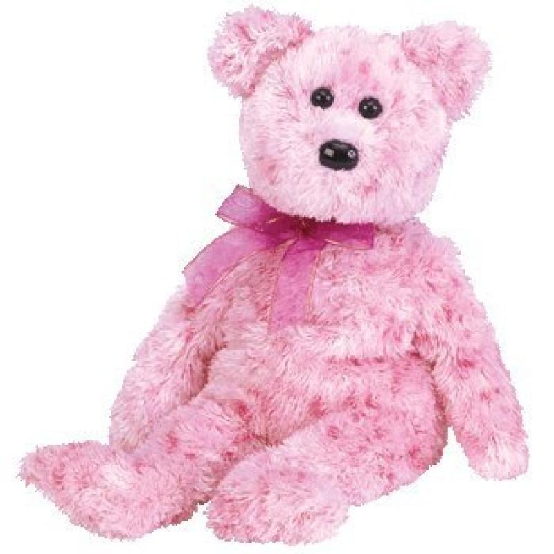 beanie baby pink bear