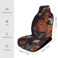 thumbnail image 2 of Rod Wave Car Seat Covers Accessories Vehicle Front Seat Protector Mat Cover Decor Universal Fit For SUV Sedan Van Trucks, 2 of 6