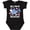 AB-Black, variant on Inktastic Will You Be My Valentine with Cute Shark and Hearts Boys or Girls Baby Bodysuit