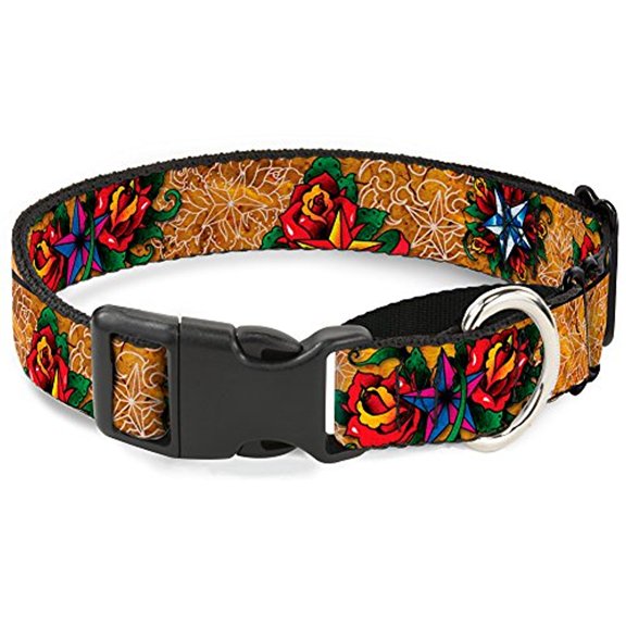 Buckle Down Tattoo Johnny Pet Dog Collar