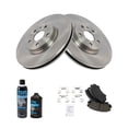 thumbnail image 2 of TRQ Front Ceramic Disc Brake Pad & Rotor Kit w/Chemicals for 11-12 Chevy Caprice BKA16740 Fits select: 2011-2017 CHEVROLET CAPRICE, 2 of 6