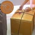 thumbnail image 4 of Fiudx Cuerda Elástica para Exteriores, 8 Mm de Grosor, para Atar Equipaje, Ganchos de Plástico Resistentes, Multiusos para Caravanas, Segura para Coche, Tienda de Campaña, Tendedero y Viajes (Juego d, 4 of 7