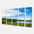 thumbnail image 2 of Vue Pittoresque de la Plage de l'Océan Pacifique - Impression sur Toile de Paysage, 2 of 3