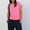 Hot Pink, variant on Women's Summer Short Sleeve Tank Top, Crew Neck Solid Basic Tee, Loose Fit Casual Lightweight Blouse, Daily Vacation Essential Tops for Ladies