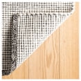 thumbnail image 2 of Dash & Albert Network Handwoven Wool Rug, 2' x 3', Black, 2 of 6