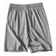 thumbnail image 3 of MKLEKYY Pantalones Cortos Casuales de Verano para Mujer, de Seda de Hielo, Holgados, de Largo Medio, para Entrenamiento, Cómodos, con Cintura Elástica y Cordón, de Color Puro y Básico., 3 of 3