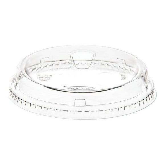 Prima Strawless Clear Disposable PET Plastic Cup Lids, Fits 12 oz. to 26 oz. Cups, 1,000 / Carton