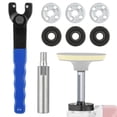 thumbnail image 1 of Trousse d'Extension pour Meuleuse d'Angle, Trousse d'Accessoires pour Meuleuse d'Angle 8 Pcs avec Arbre d'Extension, Clé Réglable et 3 Ensembles d'Écrous à Bride, Convient aux Outils Électriques de Meuleuse avec Arbre à Filetage 5/8-11 Pieds', 1 of 7