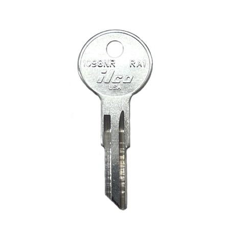Ilco 1098NR Key blank Replacement key for AMC RA1 (10-Pack)