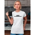 thumbnail image 2 of Amore Slogan Banner Shaped T-Shirt Women -Image by Shutterstock, Female 3X-Large, 2 of 4