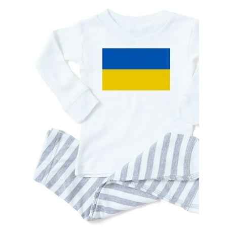 

CafePress - Flag Of Ukraine Pajamas - Toddler Long Sleeve Pajama set
