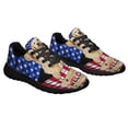 thumbnail image 6 of Golden Retriever American flag Shoes Sneakers Black Size 10.5, 6 of 7