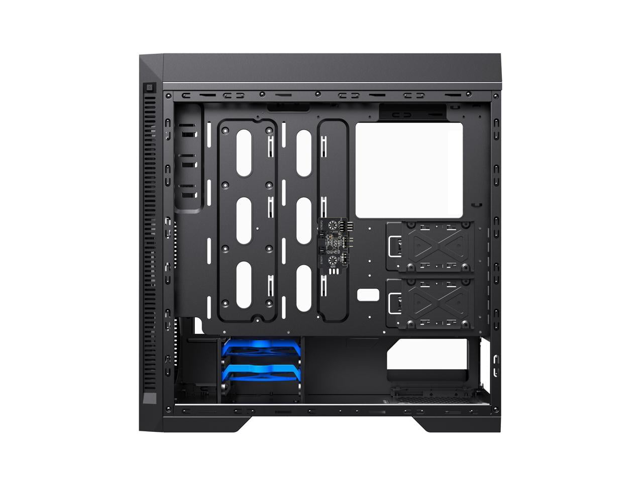 GAMEMAX Abyss TR Black Steel / Tempered Glass ATX Full Tower Gaming  Computer Case w/ 1 x 120mm ARGB LED Fan x Rear (Pre-Installed) 