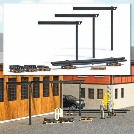 Busch 1815 Pallet con parti di macchine