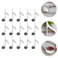 thumbnail image 3 of 20pcs Alliage Note Musicale Charmes Argent Bricolage Bijoux Collier Pendentifs Decoration, 3 of 8