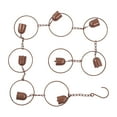 thumbnail image 2 of Ring Wind Chime, Decoration Metal Gift Bell Wind Chime  for Home for Garden, 2 of 7