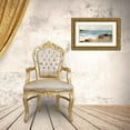 thumbnail image 3 of Barnes, Victoria 32x18 Gold Ornate Wood Framed with Double Matting Museum Art Print Titled - Ocean Sigh III, 3 of 4
