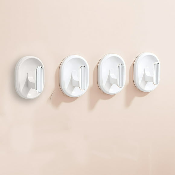 No Punch Hooks For Kitchen Bathroom Living Room Powerful Hooks Behind Door