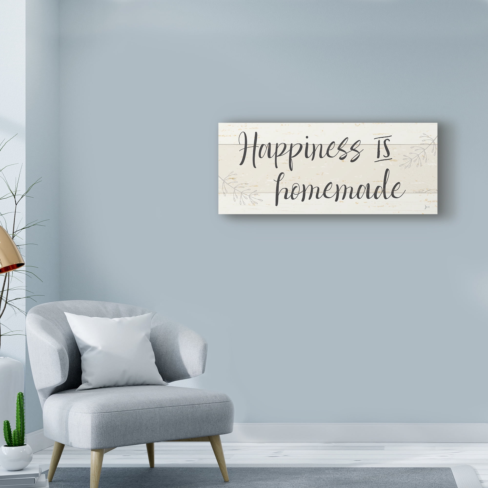 Trademark Fine Art 'Simple Signs IV' Canvas Art by Jess Aiken
