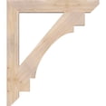 thumbnail image 3 of Ekena Millwork 5 1/2"W x 42"D x 48"H Merced Slat Smooth Bracket, Douglas Fir, 3 of 4
