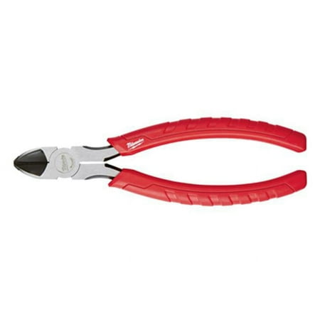 UPC: 0045242342198 | Milwaukee 48-22-6107 Rust Resistant 7 Inch Diagonal Wire Cutting Pliers with 1 Inch Reaming Head