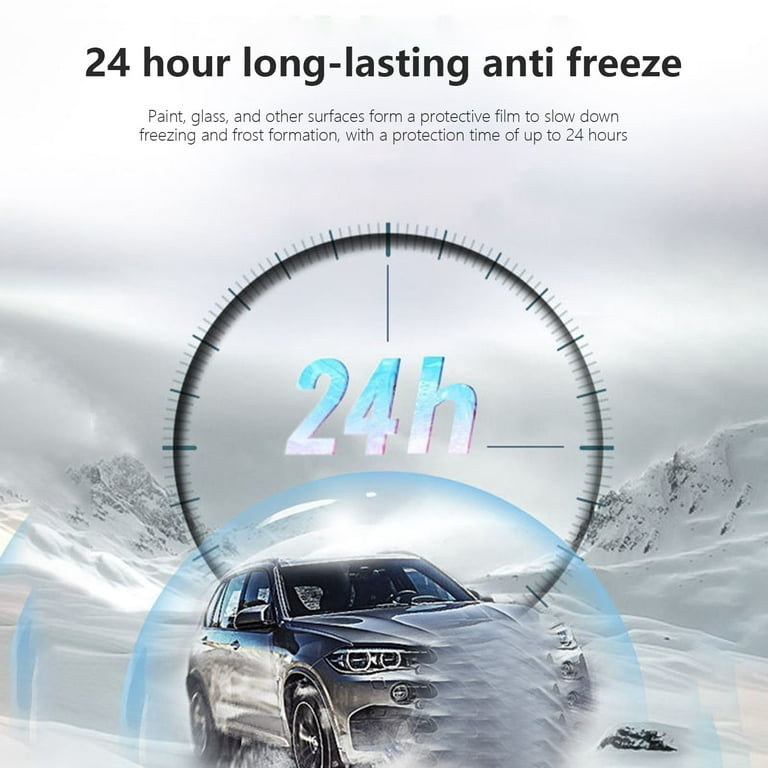 Auto Glass Deicer Melting Snow Window Ice Protection Defrost Frost Car  Windshield Deicing Snow Defrost Spray 500ml Christmas Gifts 
