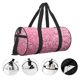 thumbnail image 3 of Fotbe Pink Glitter Bolsa Deportiva de Lona Plegable con Estampado, Bolsa de Gimnasio con Bolsillo Seco/Húmedo, Bolsa de Viaje Ultraligera de Gran Capacidad, 3 of 6