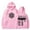 Pink, variant on 2hollis "The Star Tour" Merch Unisex Fleece Lined Long Sleeve Pullover Hoodie