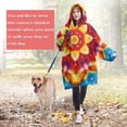 thumbnail image 4 of Rainbow Tie Dye Mandala Pattern Wearable Oversized Blanket,Wearable Blanket Hoodie for Adults,Cozy Hooded Blankets with Super Pockets,Super Warm Fuzzy Pullover for Women & Men, 4 of 6