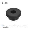 thumbnail image 3 of Unique Bargains Rubber Grommet Mount Dia 29/32' (23mm) Round T Type for Wire Protection 6 Pack, 3 of 5
