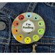 thumbnail image 4 of Broche De Descompresión De Metal Extraíble Pin De Esmalte Emocional Salud Mental Accesorios Regalos Para Amigos Y Estudiantes, 4 of 4