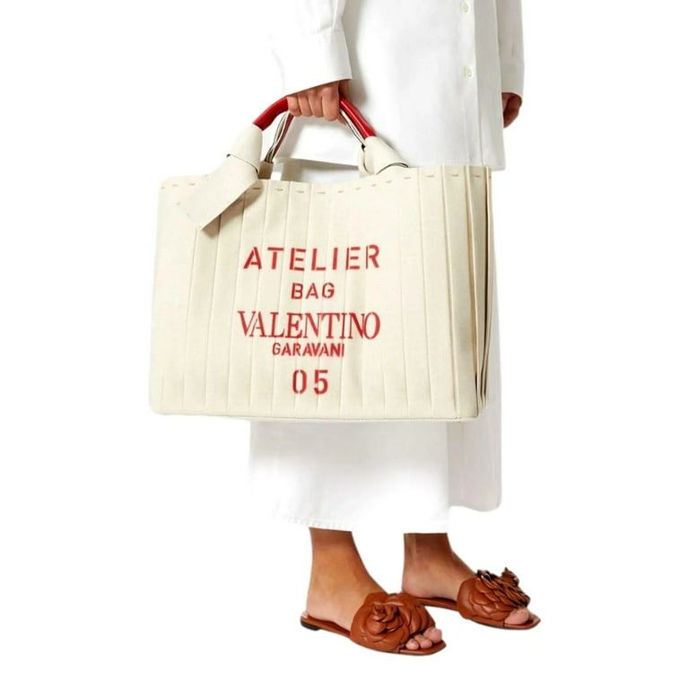 New VALENTINO GARAVANI Large 05 Plisse Edition Sac Atelier