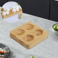 thumbnail image 6 of WeiLaiKeQi Egg Holder Practical Egg Storage Tray for Countertop Refrigerator Restaurant A, 6 of 8