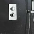 thumbnail image 2 of beisidaer Salt Spray Tested Concealed Shower Mixer Valve Chrome Finish 2 Way Outlet-Brushed gold, 2 of 7