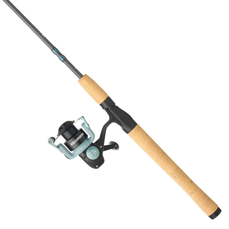 Shakespeare Excursion Spinning Fishing Combo, 6'6
