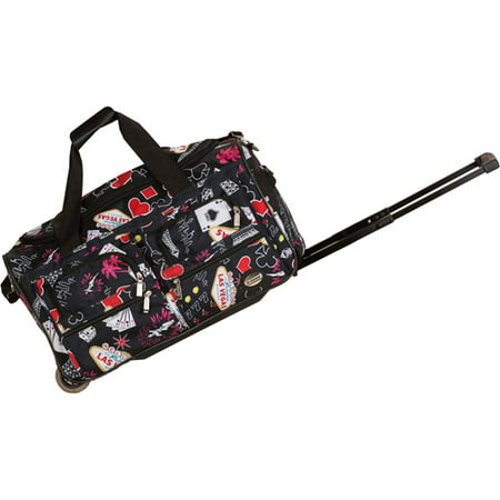 Rockland Luggage 22&quot; Rolling Duffle Bag - 0