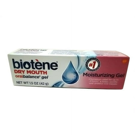 Biotene Dry Mouth OralBalance Moisturizing Gel, 1.5 oz (Pack of 3)