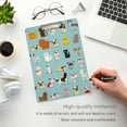 thumbnail image 4 of FMSHPON Dog Corgi Childish Cat Clipboard Hardboard Wood Nursing Clip Board and Pull for Standard A4 Letter 13x9 inches, 4 of 7