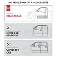 thumbnail image 5 of MaxMate 3.5" Oval Nerf Bar Side Steps Compatible with 2015-2026 Ford F-150; 2017-2026 F-250 F-350 Super Duty (Not Fit Lightning EV) | Reg Cab | SS2F35308MX | Side Rails Running Boards, 5 of 5