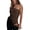 Brown, variant on Aayomet Women Jumpsuits Women's Bodysuits One Shoulder Ribbed Knit Sleeveless Crew Neck Tank Tops Bodysuits,Black XL