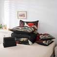 thumbnail image 6 of Castle Fairy Kids Teens Animal Crane Twin Bedding Sets,Ocena Waves Bedding Comforter Set, 6 of 8