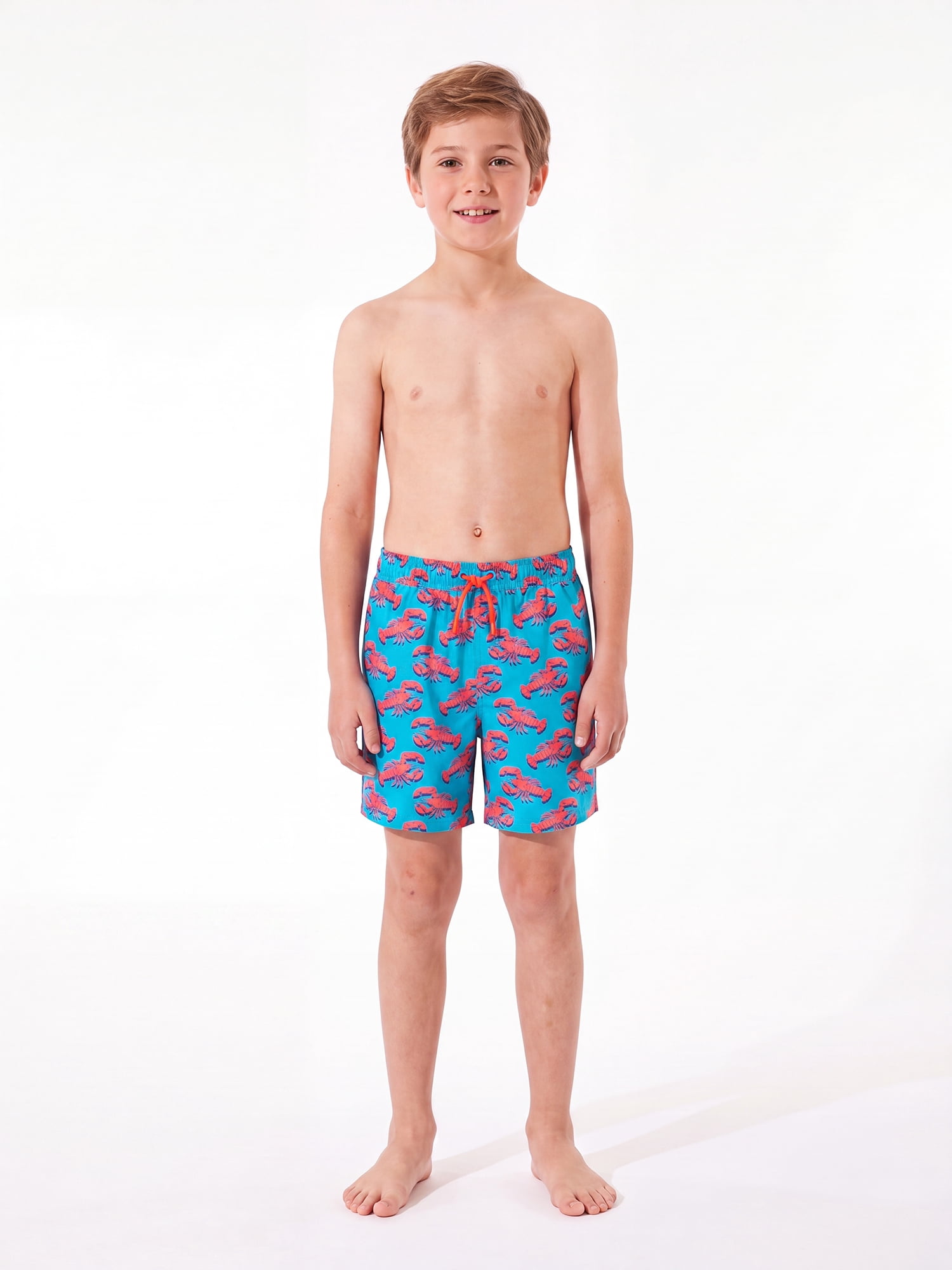 Ocean Gear Boys Print 5.5 inch Swim Trunks , Sizes 4-18