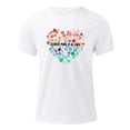 thumbnail image 6 of Autism Awareness T Shirts for Men Women 2026 Summer Casual Short Sleeve Crewneck Graphic Tees, 6 of 6