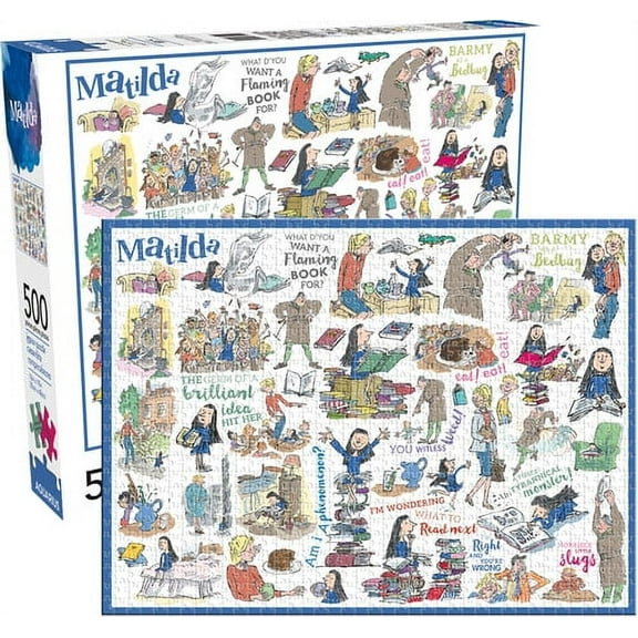 Dahl- Matilda 500pc Puzzle